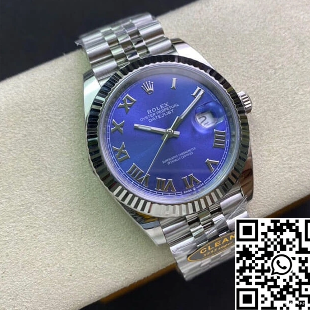 Clean Stainless M126334-0026 Rolex Steel Factory Datejust 0317